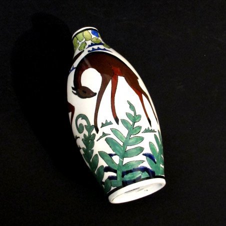 Image 1 of VASE ART DÉCO BOCH FRÈRES KÉRAMIS CHARLES CATTEAU