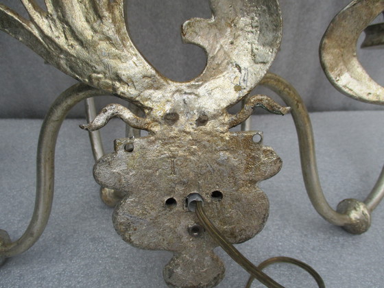 Image 1 of Lampada da parete monumentale Hans Möller, 1960 Hans Möller, fatta a mano, Germania