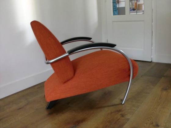 Gelderland 5470 design Jan des Bouvrie as new 2x – Armchairs, Chrome (photo 3 of 5)