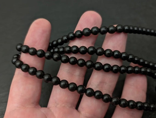 Black Ebony Wood Mala Necklace 108 Beads Tibetan Rotating Prayer Wheel Pendant Om Mani