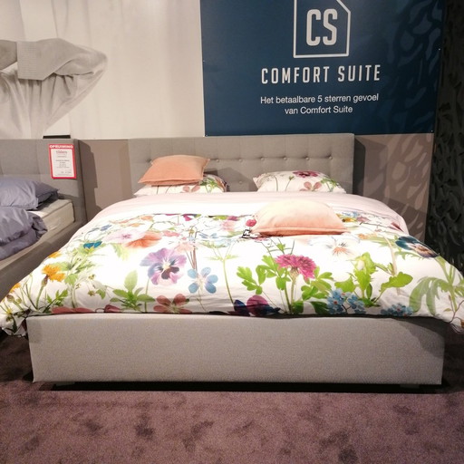 Cama tapizada Dublin Grey