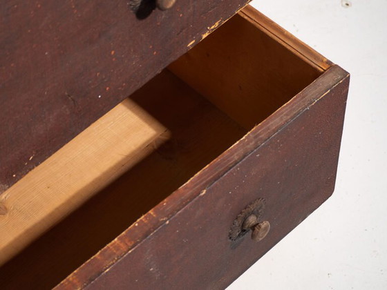 Antique chest of drawers with dark patina (c.1920) #74 (photo 18 of 40)