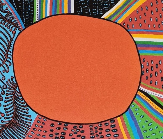 Image 1 of D'après Yayoi Kusama, Amour, Lithographie, années 1990