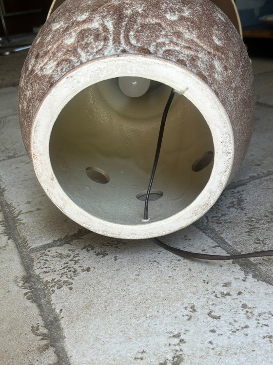 Image 1 of Lampada da terra in ceramica degli anni '70