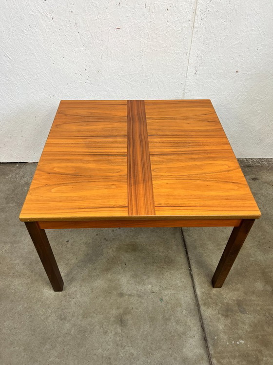 Image 1 of Tavolino da caffè/tavolino laterale vintage danese, in teak, anni '70