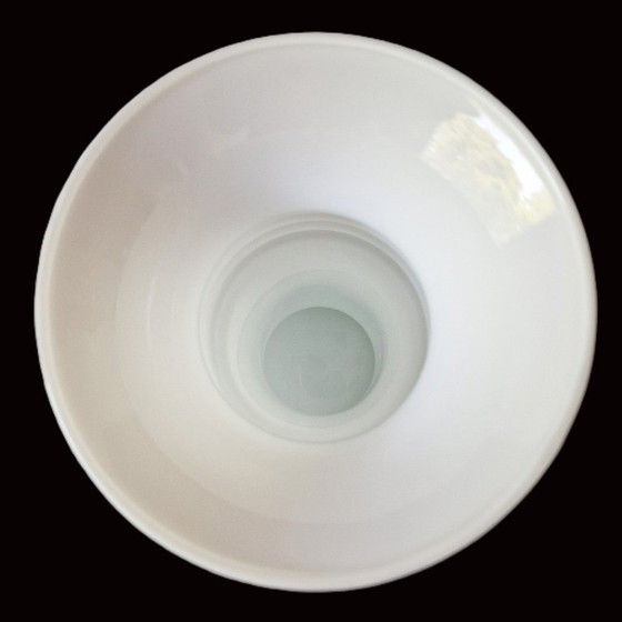 Holmegaard - White vase by Michaël Bang - 60s – Glass (photo 4 of 5)