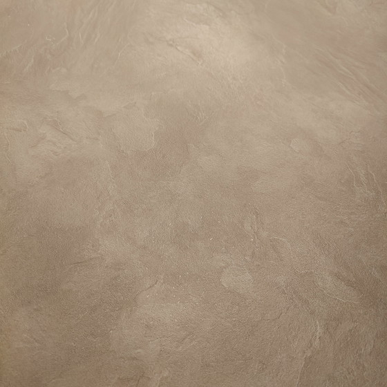 Image 1 of Sandstone tafel met lederen stoelen Kruit&Kramer