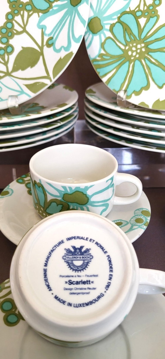 Image 1 of Villeroy & Boch SCARLETT service in perfect condition