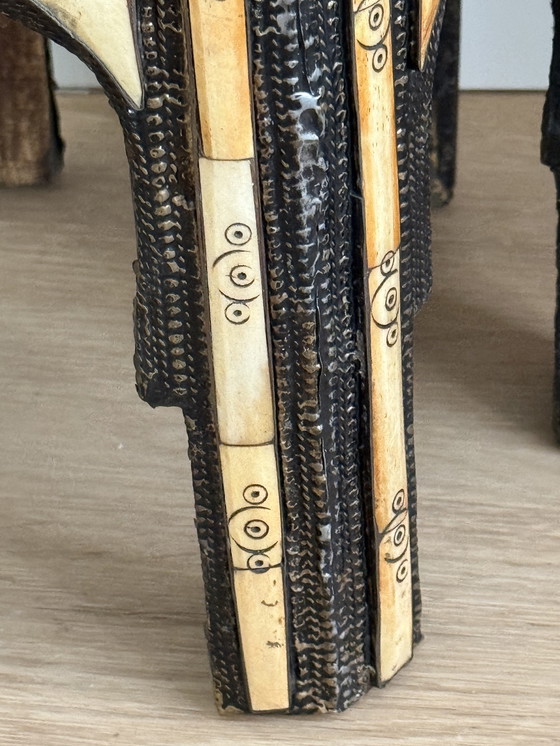 Image 1 of Tavolino laterale marocchino boho vintage