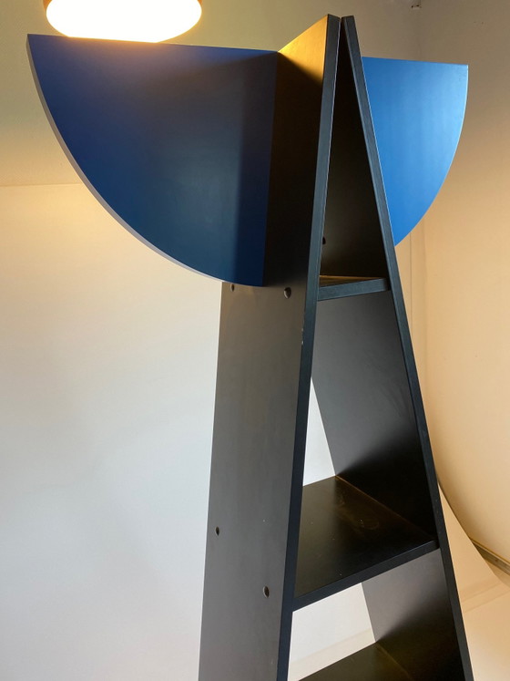 Postmodern Wandrek jaren 80 Sculpturaal – Mdf, Wood (photo 5 of 6)