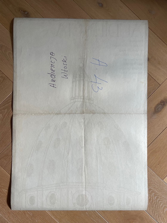 Image 1 of J.Flisak (1930-2008), L'udienza, ZGK zam. 1554/3/73, Gedrukt 1973