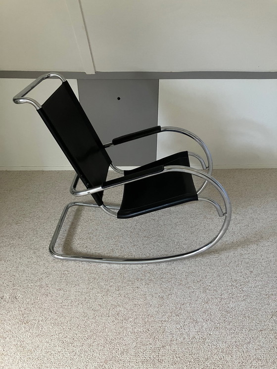 Image 1 of Sedia a dondolo Bauhaus Mies van der Rohe