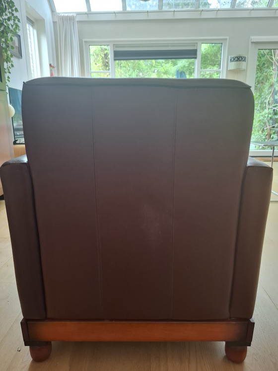Rooker 1 Fauteuil – Dutch Seating Company, Leather, Wood (photo 3 of 5)