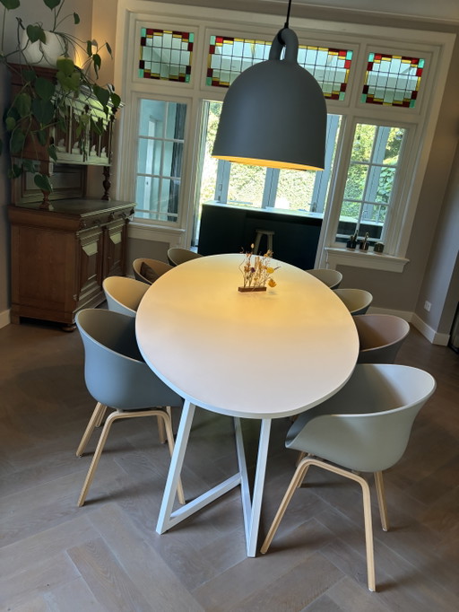 Phoenix HPL Table – eettafels, Metal, Plastic