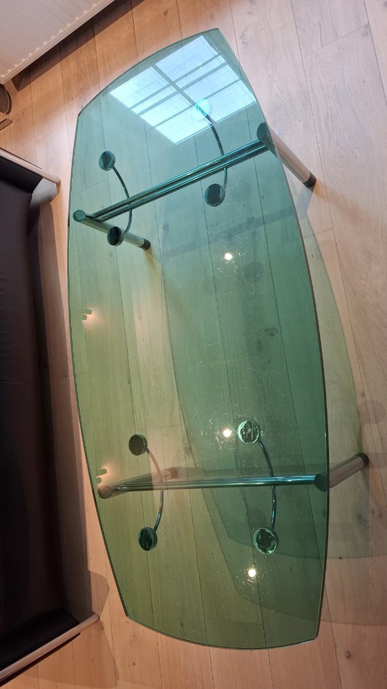 Image 1 of Table basse en verre