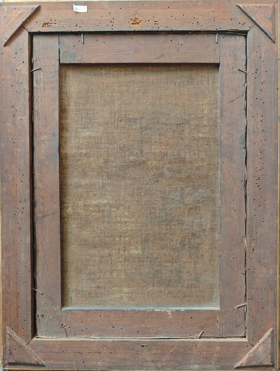 Image 1 of Antique Spanish Portrait – 19th Century – "Lady in Traditional Costume"