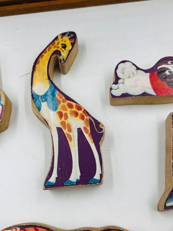 Image 1 of Caja de juguetes de madera para niños