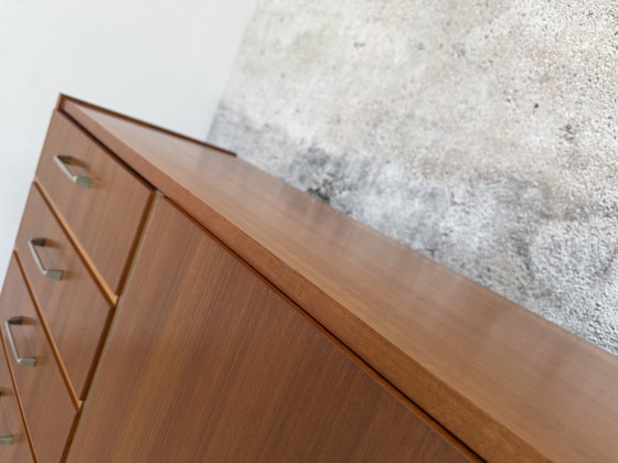 Image 1 of Mid-Century Sideboard / Chest of Drawers 1960s – Walnut – Vintage