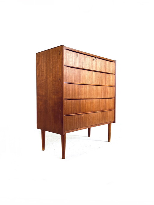 Commode danoise vintage en teck des années 60