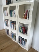 Weiß Magis Boogie Woogie Bücherregal modular