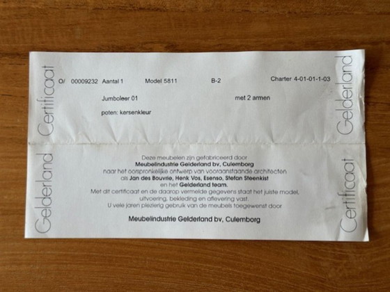 Image 1 of Gelderland Jan des Bouvrie sofa - model 5811 B-2 Jumbo leather