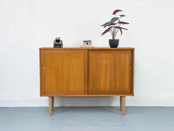 Image 1 of Buffet danois en chêne de Brouer, années 1960