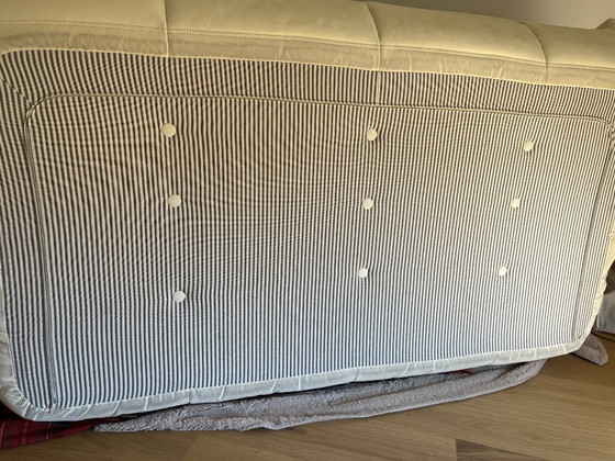 Image 1 of Canapé TOGO Ligne Roset 3 places ALCANTARA Eggshell - NEUF avec Facture