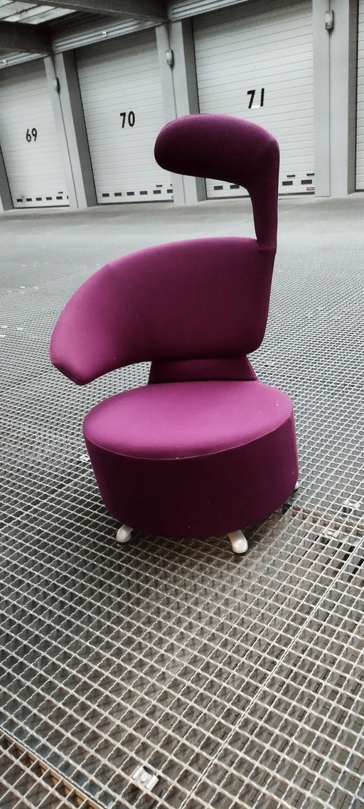 Cassina Aka Biki Cant Armchair