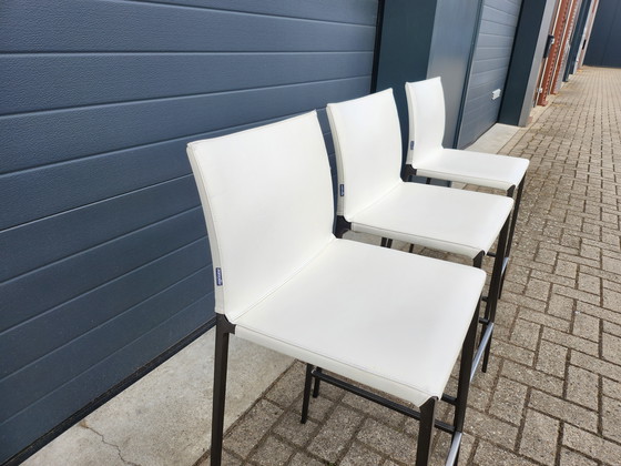 Image 1 of Zanotta Lia tabourets de bar / chaises de bar 3x
