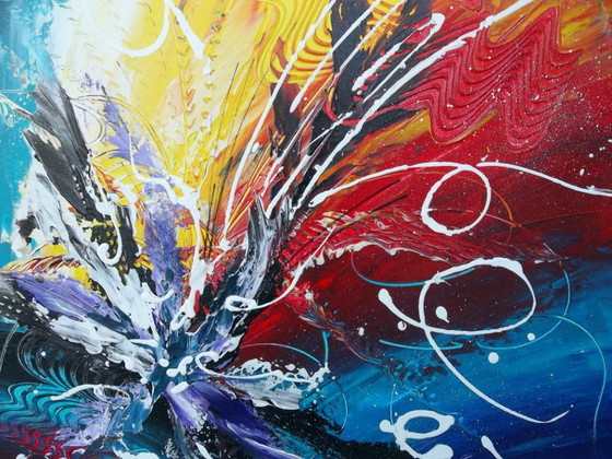 Image 1 of Vesuv – Originalgemälde des Künstlers 2Luss'Art