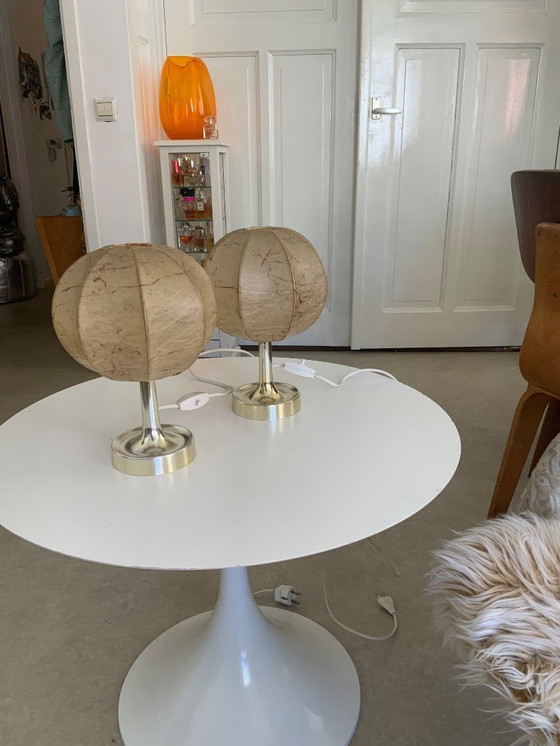 Image 1 of Deux lampes cocon en parfait état