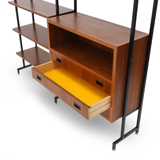 Image 1 of Bookcase with shelves and drawers, 1960s