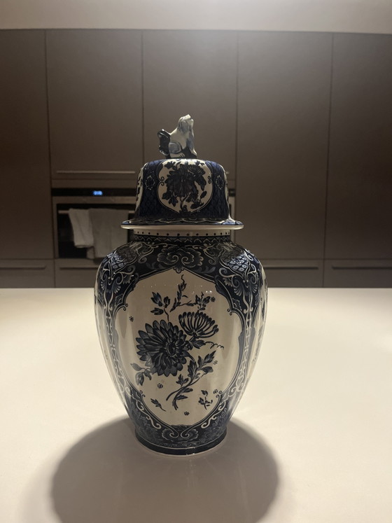 Delft Blue – royal sphinx by Boch, Vases, Ceramic (photo 4 of 6)