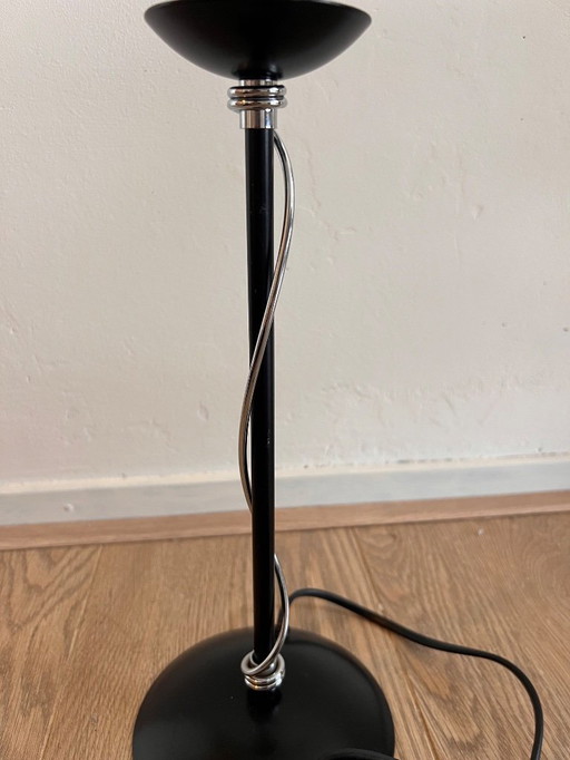 Table lamp black silver chrome twist Massive belgium