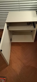 2 x Pastoe Vision cabinet in white