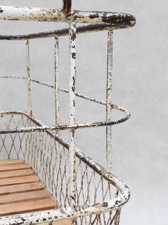 Image 1 of Französischer Bäckereiwagen im Industriestil der Mitte des 20. Jahrhunderts, ca. 1950