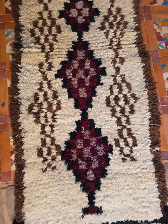 Image 1 of Small Vintage Beni Ourain rug 171 x 71 cm 