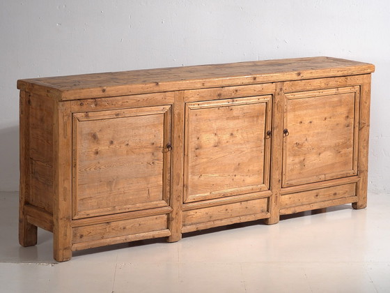 Antique sideboard in pine wood – China, circa 1900 – Iron (photo 46 of 71)