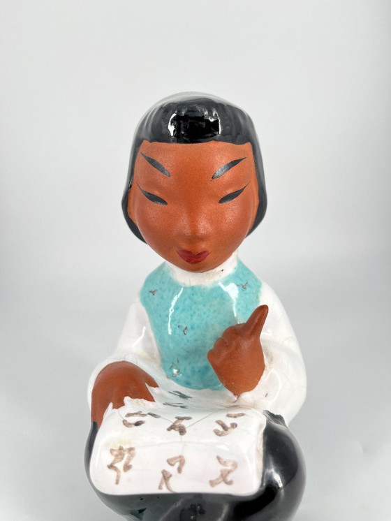 Image 1 of Carli Bauer ceramic lamp base, Austria, Mid-Century Modern, 1950s