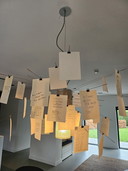 Lampe suspendue Ingo Maurer Zettel'Z 6