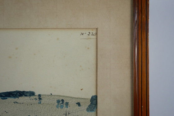 Image 1 of Morainvilliers, 1904 - Acquerello incorniciato.