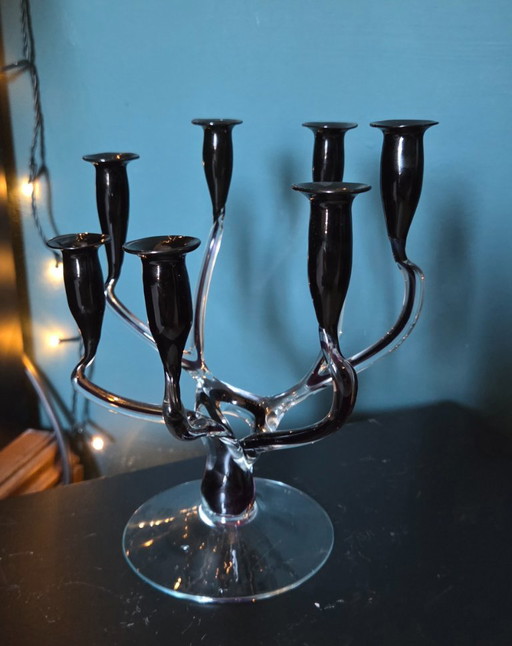 Früher Borec-Sipec-Kerzenständer – kandelaars en kaarsen, Glass
