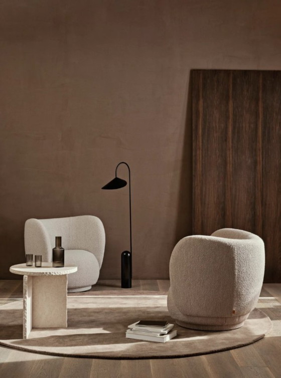 Image 1 of Arum Floor Lamp Black / FERM LIVING