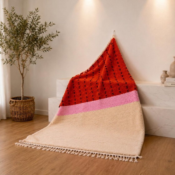 Luxe handgemaakt Marokkaans tapijt – Authentiek Atlas-vakmanschap 250cmx150cm – Vloerkleden en tapijten (photo 5 of 7)