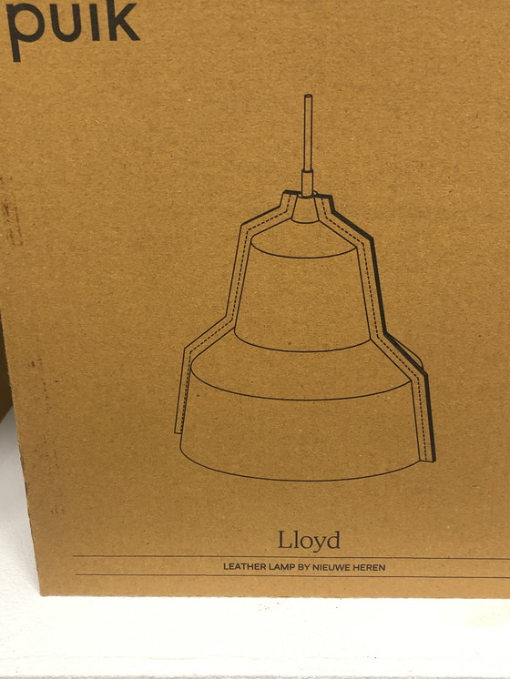 Image 1 of Lampade in pelle Lloyd cognac 200,- di Nieuwe Heren