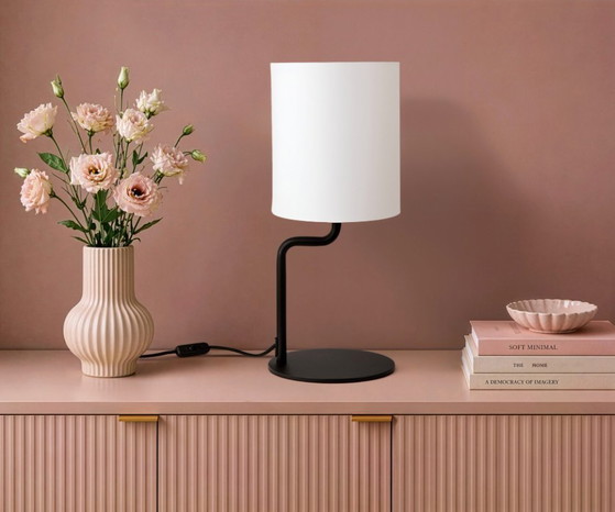 Image 1 of Frandsen FM Table Lamp Black/White (Limited Edition)