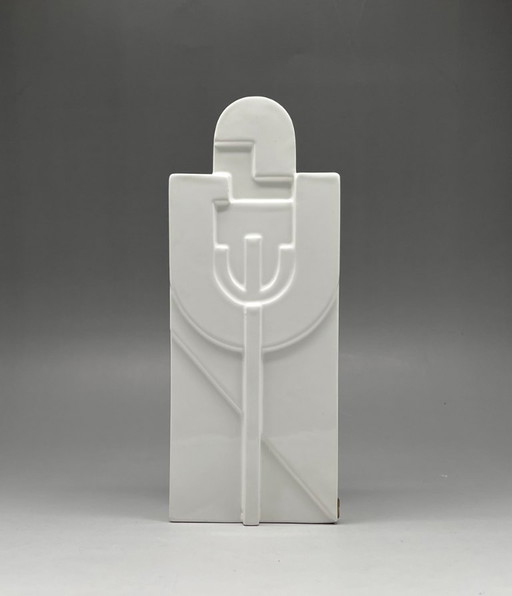 Postmodern GEO-ART vase “Aquarius” (Aquarius) – Attrib. Adolf Stepan – 1980s