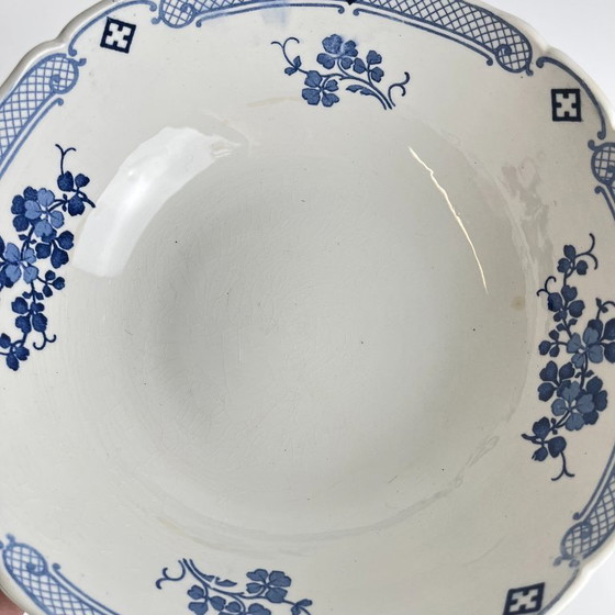 Image 1 of KG Insalatiera Lunéville Terre de Fer, modello "Jane", blu, 1890-1915