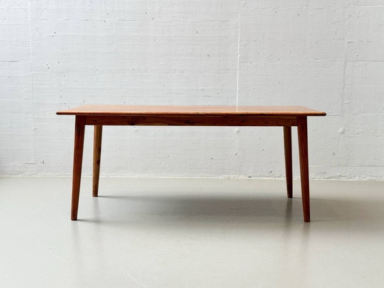 Image 1 of Dining table made of acacia wood, 1960s/70s
