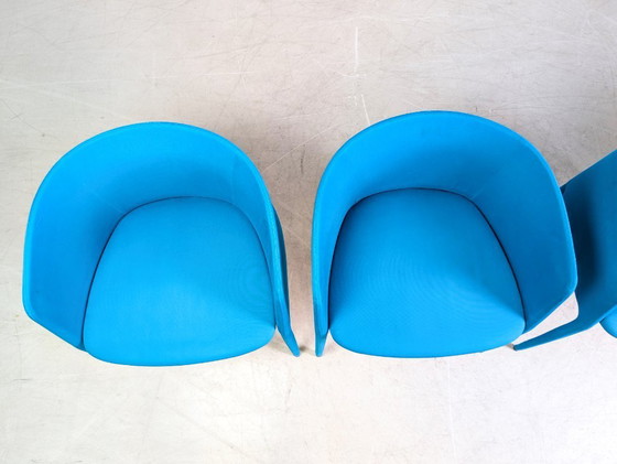 Image 1 of 4er Set MDF Italia Achille Armchair Jean Marie Massaud Design Stuhl